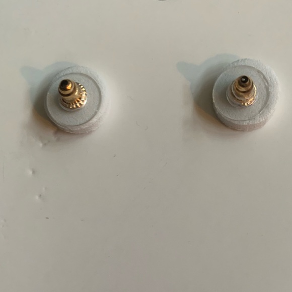 Live Love Black and White Beaded Earrings - Picture 2 of 3